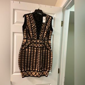 Misses sleeveless mini dress